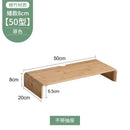 SG Stock Home Wooden Monitor Riser Stand/Ergonomic Laptop Stand/Desk Organizer Keyboard Storage