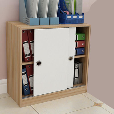 Custom Combination Bookcase Filing Cabinet Office Cabinet Push-pull Door Locker Wooden Panel Data