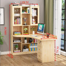 IN STOCK Solid Wood Bookshelf Combination Corner Children's Learning Home Student Computer Desktop