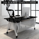 Boss desk single large class director tempered glass computer manager modern minimalist book table