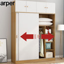 Arper Nordic Solid Wood Wardrobe Home Bedroom Sliding Door Wardrobe Modern Children's Wardrobe