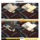 Fanenso Small Table Foldable Table Lifting Folding Bed Movable Table Notebook Computer Table