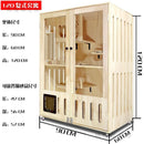 Cat Villa Cat House Pet Villa Four Seasons Universal Solid Wood Nest Closed Luxury Apartment