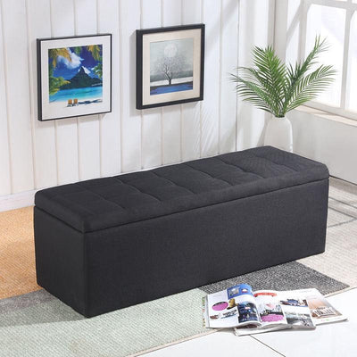 Multifunctional Long Bench Storage Stool Fabric Cabinet Can Sit Clothing Shop Sofa Stool