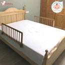 Safe Bed Guardrail Elderly Baby Child Anti-fall Guard Railing Solid Wood Foldable Guardrail Is