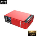 Home Projector T5/T6 Household Portable1080P LED Mini Projector HD Bluetooth WiFi Smart Android Home