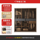 Zxd Nordic Sliding Door Wardrobe Household Bedroom Modern Simple And Light Luxury Storage Coat