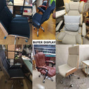 Reclining Computer Chair Office Chair With Emulsion Seat Backrest Ergonomic Massage Chair Home