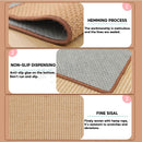 RUNPET Sisal Cat Scratch Mat Cat Scratcher Horizontal Cat Floor Scratching Pad Rug Scratch Pad for