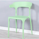 Dining Chair Stackable Chair Simple Horn Chair Thickened With Backrest Plastic Chair Home Dining