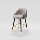 Bar Chair Modern Simple Light Luxury Household Bar Stool Thickened Iron Back Chair Comfortable Soft