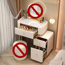 YICHANG Dressing Table With Password Intelligent Fingerprint Lock Cabinet Rock Plate Solid Wood