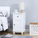 Seamless Solid Wood Storage Bedroom Simple Bedside Table Ultra Narrow-band Door Chest of Drawers