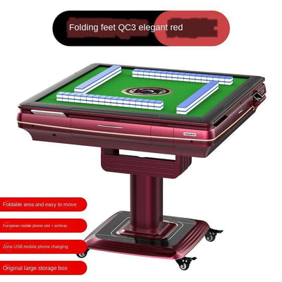 ANEKA Automatic Folding Mahjong Table Home Roller Coaster Mahjong Machine Ultra-thin Silent