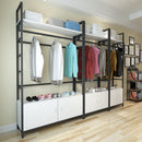 ⭐Clothing Shop Clothes Rack Display Rack Floor Coat Rack Belt Cabinets Shopping Mall Display