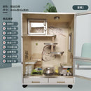 Hamster Cage Chinchilla Cabinet Totoro Cage Solid Wood Ecological Board Pet Cabinet Villa Chinchilla