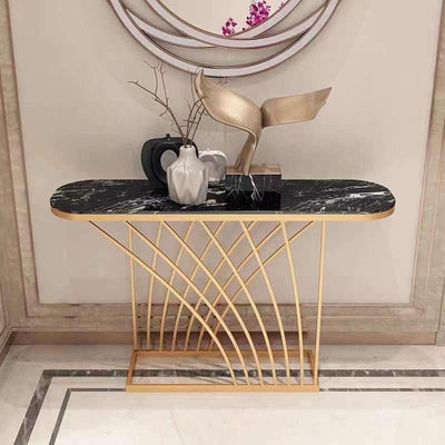 Nordic Console Table Home Living Room Light Luxury Marble Porch Table Modern Simple Console Table