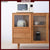 Aokeer Kitchen Sideboard Nordic Solid Wood Sideboard Simple Modern Storage Cabinet Tea Creative