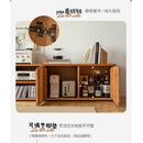 Koala Nordic Solid Wood Module Combination Cabinet, Simple Platform Tv Cabinet, Japanese Cherry Wood