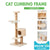 Large and Medium-sized Solid Wood Sisal Climbing Cat's Nest Wooden Four Seasons Universal Scratch