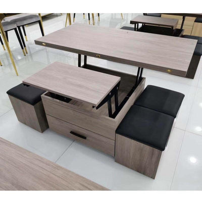 Coffee Table Lift Living Room Coffee Table Folding Telescopic Storage Tea Table