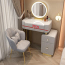 YICHANG Dressing Table With Password Intelligent Fingerprint Lock Cabinet Rock Plate Solid Wood