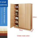 Shoe Cabinet Household Door Large Capacity Space-saving Solid Wood Special Price Economical