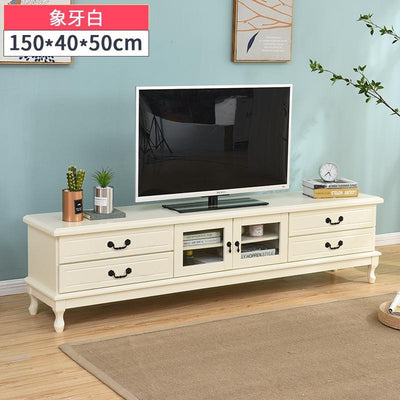 SENBIJU Tv Console Cabinet TV console cabinet Living Room Solid Wood TV Cabinet