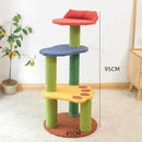 Gongjue Cat Tree Cat Tower With Natural Sisal Scratching Post For Kitten