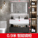 Marble Bathroom Cabinet Combination Intelligent Modern Simple Toilet Light Luxury Sink Wash Face