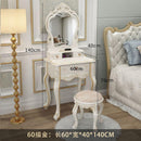 Dressing Table Nordic Dressing Table Bedroom With LED Light Mirror Dressing Table Modern Minimalist