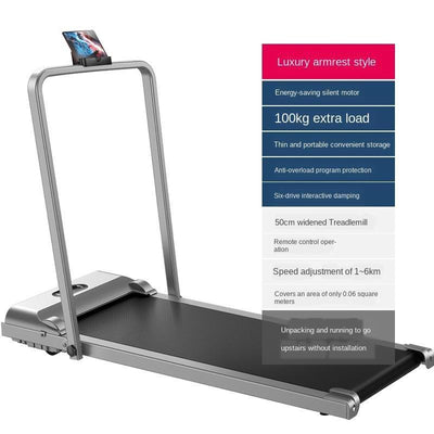 Pl Treadmill Desk Home Indoor Mini-folding Models Fitness Special Silent Electric Flat Walker