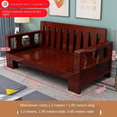 Solid Wood Sofa Bed Multifunctional Sofa Bed Simple Retractable Bed