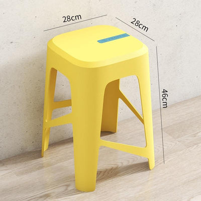 【Buy 3 Get 1 Free】Simple Plastic Stackable Stools Living Room Use | Dining Chair/dining Stool |