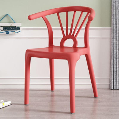 Plastic Chair Thickened Dining Chair Household Back Chair Coffee Shop Leisure Chair