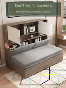 Sofa Bed Dual-purpose Foldable Living Room Double Small Apartment Sitting and Lying Multi-functional