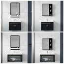 Family Small Toilet Basin Cabinet Combination Wall Mounted Ceramic Washstand Mini Balcony Simple