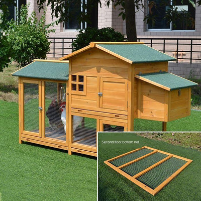 Outdoor Home Large Chicken Coop Pigeon Cat Litter Kennel Parrot Cage Pet