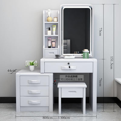 All Solid Wood Bedroom Modern Simple Multifunctional Dressing Table High End Dressing Table Chinese