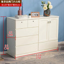 European-style Solid Wood Modern Light Luxury Bedroom Chest of Drawers Simple White Living Room