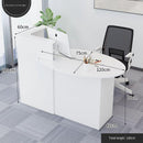 Cashier counter commercial bar shop beauty salon clothing store modern minimalist front desk table