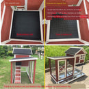 Pet House Household Dog Cat Bunny Nest Large House Rabbit Cage Villa Eazy Cleaning