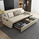 Dual-purpose Foldable Double Economical Living Room Multi-functional Solid Wood Small Apartment