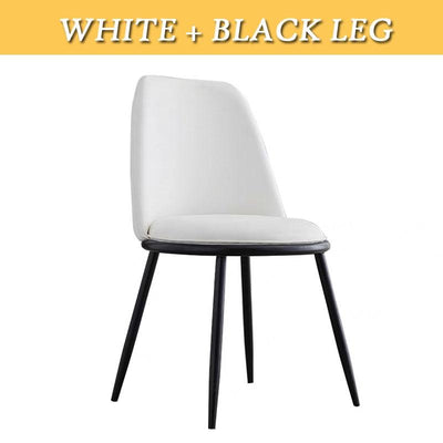 DF Nordic Dining Chair Gold Dining Chair Leather Leisure Chair Hotel Chair