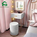 YICHANG Nordic Marble Dressing Table Dresser Bedroom Modern Minimalist Light Luxury Make Up Table