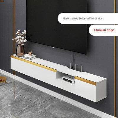 Light Luxury Internet Celebrity Wall-mounted Tv Ultra-thin Simple Post-modern Living Room Wall 2 m