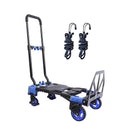 Household Foldable Trolley Big Capacity Multifunction Cart Loading 150kg Platform Trolley Can Adjust
