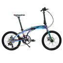 Kosda Ksd-8 Foldable Bicycle 20 Inch 8 Speed Folding Bike Aluminum Alloy Double Disc Brake Bike