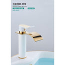 RUNZE Gold Basin Sink Hot & Cold Mixer Kitchen Faucet Brass Bathroom Water Tap Multi-styles To