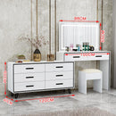 SENBIJU Internet Dresser Bedroom Modern Simple Celebrity Ins Style Makeup Table Small Apartment